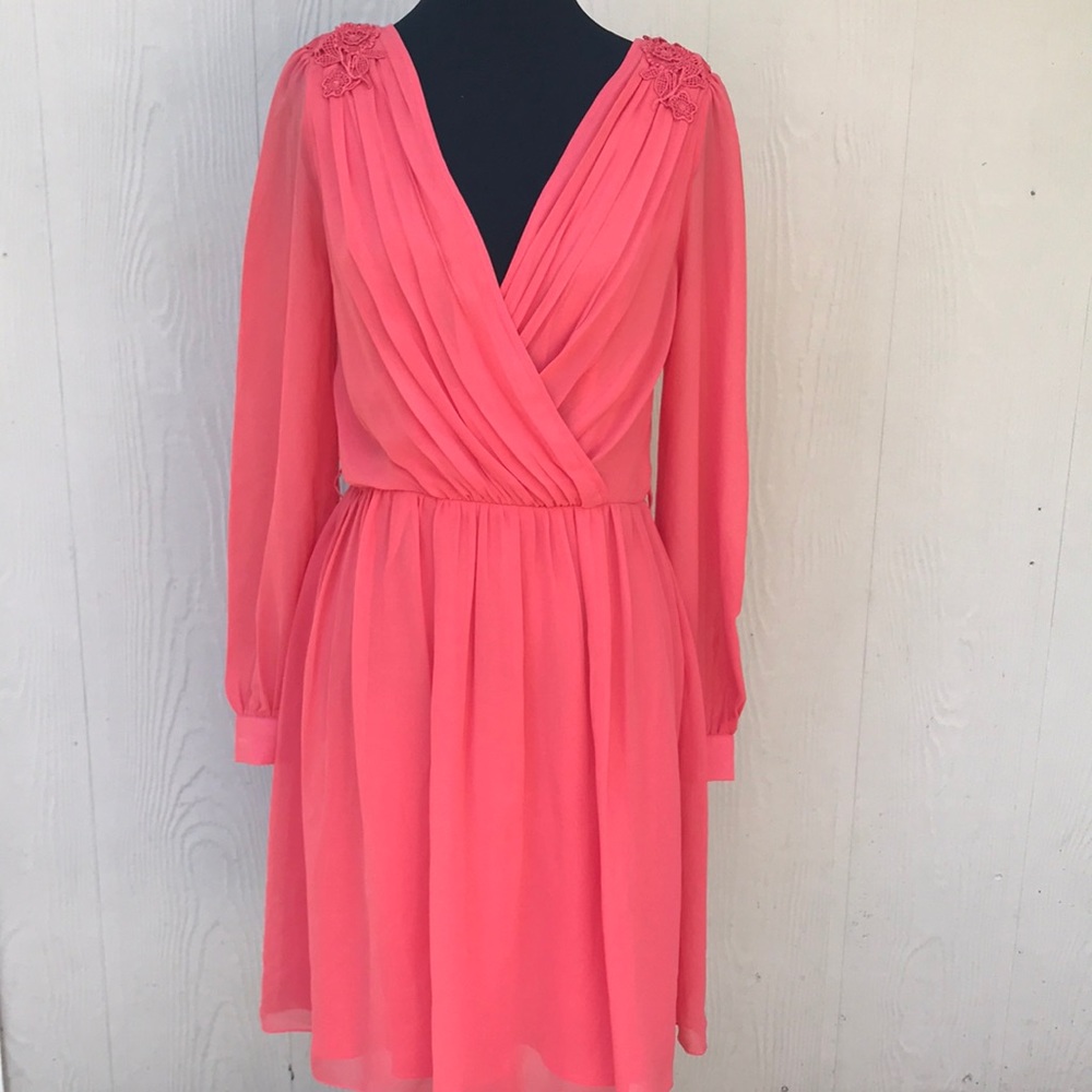 LITTLE MISTRESS LONG SLEEVE MIDI DRESS
